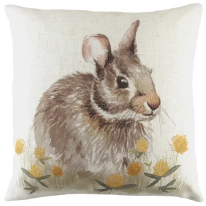 Tyynynpäällinen Pupu - Woodland hare 43 x 43 cm