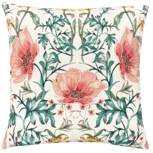 Tyynynpäällinen Heritage peony Coral 43 x 43 cm