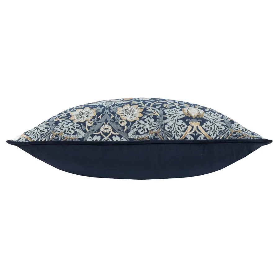 Tyynynpäällinen Strawberry Thief sininen - Indigo 55 x 55 cm - Image 5