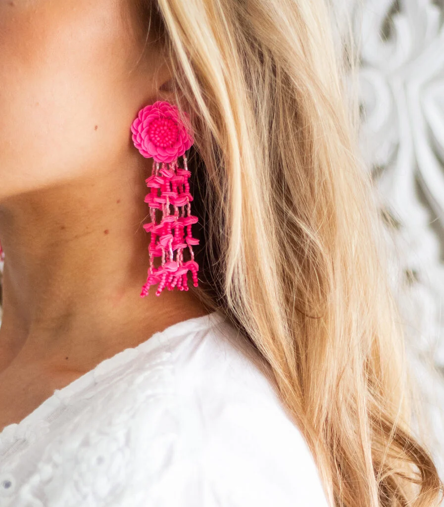 Hot Pink korvakorut - Image 2