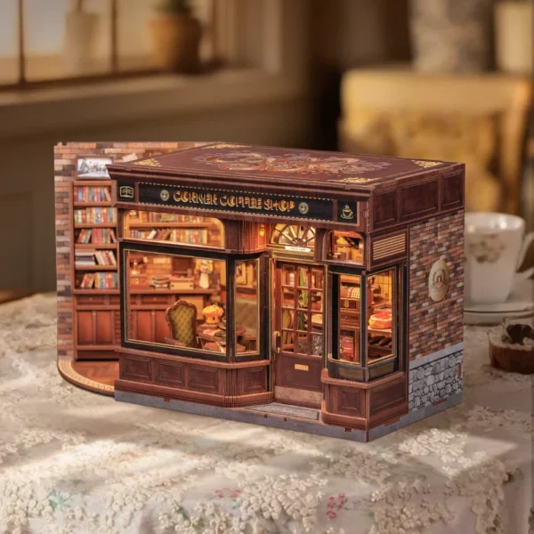 DIY miniatyyri Corner Coffee Shop - Image 4