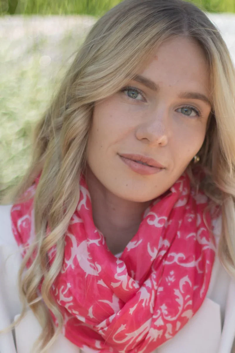 Greta silkkituubihuivi - Image 3