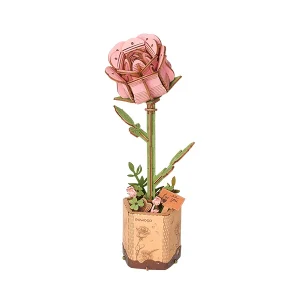 DIY Kukka Vaaleanpunainen ruusu - Pink Rose