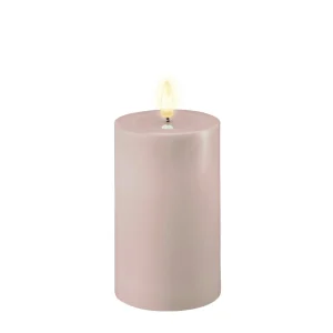 Led-kynttilä Puuteriroosa (Rose) halk. 7,5 cm