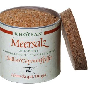 Merisuola luomu-chilillä & Cayennepippurilla