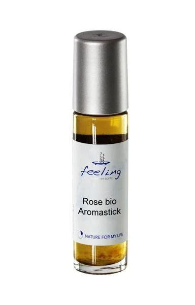 Ruusu (luomu) Aroma Roll-on